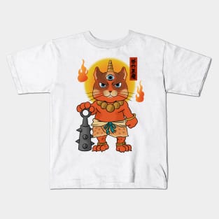 neko oni Kids T-Shirt